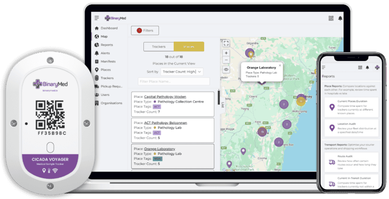 Biological Sample Tracking - BinaryMed